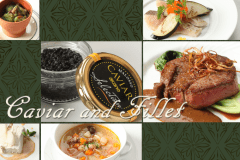 ＜グレードUPコース＞那須が原牛フィレ×キャビア。地産地消をたっぷりと味わう贅沢を。