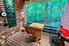 【ツイン・コテージ】テラス