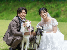 【愛犬と最高のウェディングフォト】衣装＆メイク＆カメラマンで特別な瞬間と感動を（1泊2食）【土日祝】