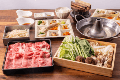 【食事】グレードアップしゃぶしゃぶ