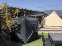 サウナテント併設ベルテント