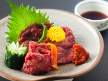 会津の名物「桜肉」。