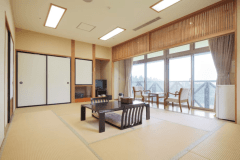 ＼お部屋から『猪苗代湖』が見える♪／禁煙【和室10畳または12畳】　バス付客室