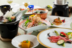 地産地消の素材にこだわり旬の食材で堪能できる美食を楽しみください。