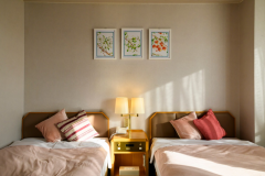 【さくらんぼルーム】さくらんぼをイメージしてコーディネートしたお部屋。