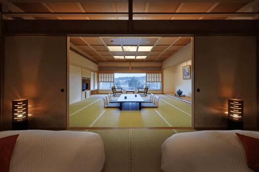 【別邸】最上川一望の特別和室