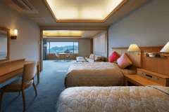 【展望風呂付】デラックスツイン