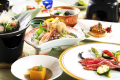 【ご夕食】山形の海山の幸を堪能　料理長がこだわり抜いたお料理の数々。