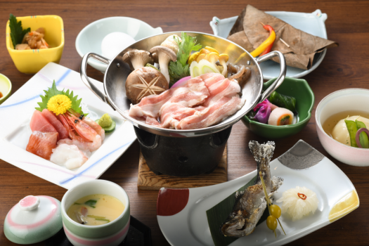 ★豚肉プラン★～つつじコース