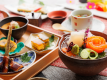 【うなぎ会席】"前菜/お造り"五種の鰻づくし前菜、旬魚のお刺身二種盛り合わせ