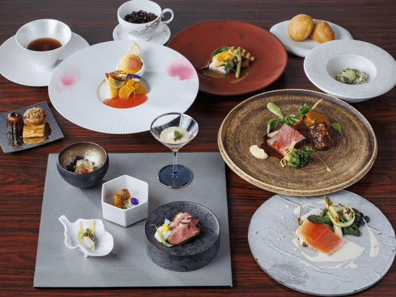 【春季会席フレンチ】食材にこだわった豪華フレンチコース※イメージ。
