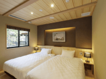 【桶型檜風呂付き】離れのスイートルーム『翠松』