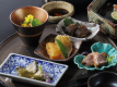 秋季創作和食：前菜　五種の味覚料理