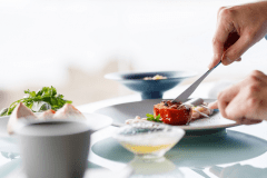 【朝食】オーガニック認証を受けた農家さんから仕入れた新鮮な野菜を使用しています。