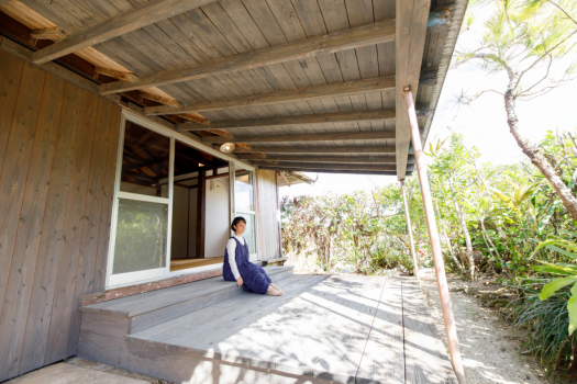 「時うつろう小屋組みの宿」眺ドコロ