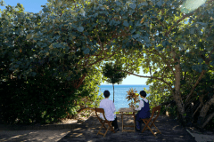 「海みるテラスの宿」目の前に海が広がります