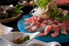 1泊2食 鴨川産天然地魚とかずさ和牛いも豚のしゃぶしゃぶプラン/一人当たり料金