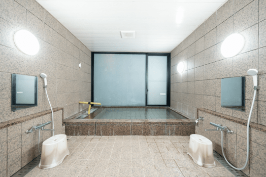 内湯　男女別　白馬穂高温泉