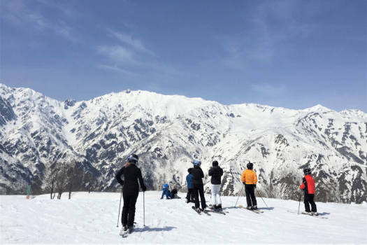 Hakuba47から望む北アルプス