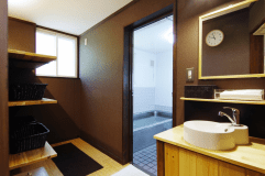 脱衣所（貸切り利用）