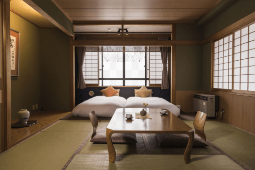 Club Room (Japanese-style room with bed, 10 tatami mats / with bath) ※Non-smoking※