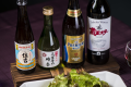 地元のお酒などを取り揃えております。美味しい料理には美味しいお酒がよく合います