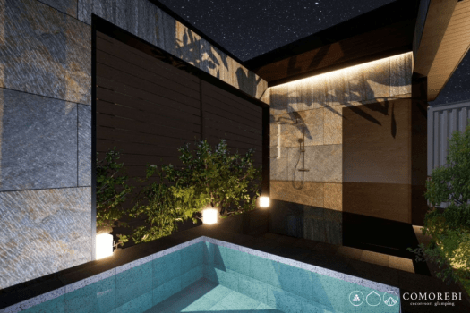 【With Open-Air Onsen】Lotus Belle Tent