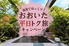 【おおいた平日おトク旅】3,000円OFF + 飲み放題 (夕朝食付)