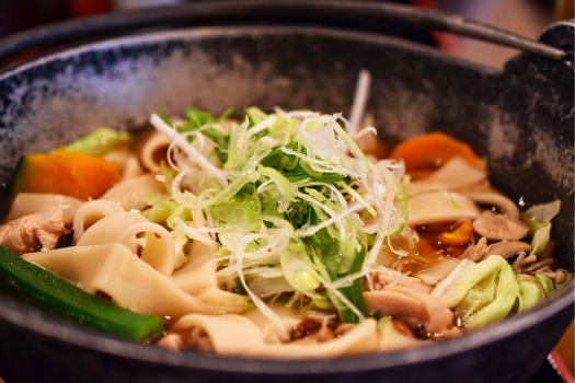 【1泊2食】≪Signature≫ ”ほうとうBBQプラン”～山梨の滋味がゴロゴロ詰まったアッツアツの”ほうとう”とBBQの欲張りメニュー～