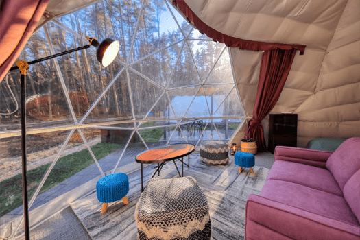 HOSHIFULL DOME【-sora-】-4ベッド・直径6Mドームテント- HOSHIFULL DOME【-sora-】-4ベッド・直径6Mドームテント-