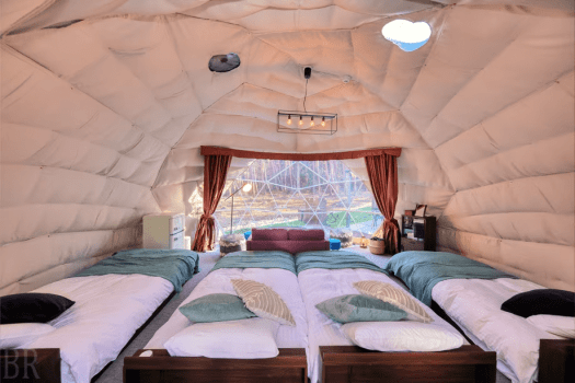 HOSHIFULL DOME【-sora-】－4床・直徑6M圓頂帳篷－