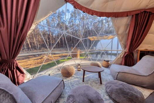 HOSHIFULL DOME【-hoshi-】－4ベッド・直径6Mドームテント－