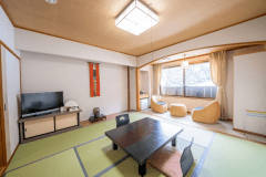 Japanese-style Room with private bathroom and toilet  (1-3 Guests:2nd-3rd floor)