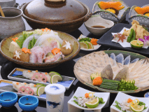 ◇ふぐコース◇冬の味覚の王様、フグは下関だけにあらず。豊後の豊かな海で育ったフグをご賞味ください