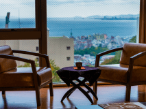 ◆月ノ想◆特別和室「松風」◆晴れた日は大分市までよく見渡せます