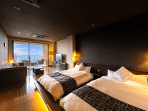 ◆月ノ想◇スタイリッシュモダン「葵」◆バルコニーと露天風呂を備えたお部屋