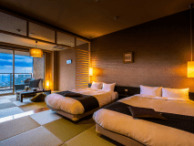 ◆月ノ想◇ジャパニーズモダン「若菜」◆専用露天風呂を備えた、和洋室タイプのお部屋