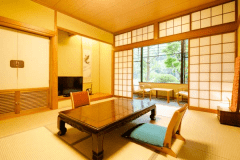 【禁煙】ゆったり和室８～１０畳間　※夕食・朝食共に会場食