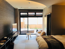 露天風呂付/和モダン和洋室ツイン※禁煙