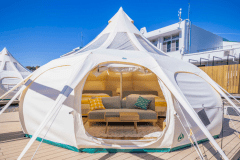 【ロータスベル】＜”スイート”＞フォトジェニックなフォルム。おしゃれなコットンテント