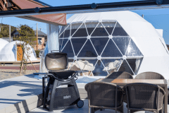 【ドームテント】＜”ラグジュアリー”＞1棟貸切仕様・人気の直径6Mドーム型テント