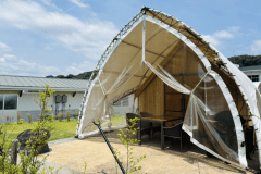 【オペラテント】＜”プレシャス”＞日本初登場・オペラハウスを連想させるオリジナルテント