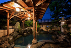 庭園露天風呂「しゃくなげの湯」(殿方）