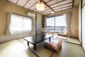 和室6畳＋和室8畳【ベッドルーム】（小名浜港一望）バストイレ付