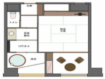 若竹・松葉・山吹:8帖和室【壺風呂】禁煙 若竹・松葉・山吹:8帖和室【壺風呂】禁煙