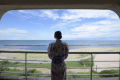 【はま風館和室】お部屋から日本海を一望できます。