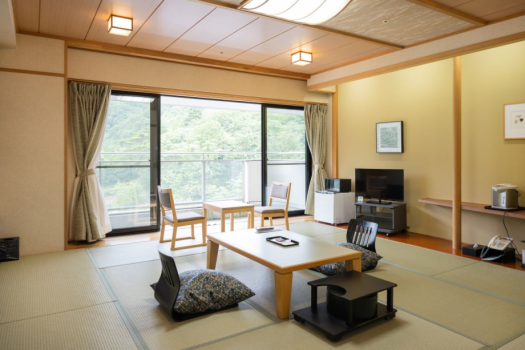 南館（新館バス付和室）吾妻連峰を望む部屋 　禁煙