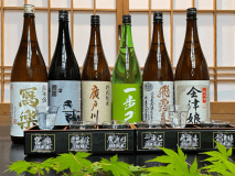 お料理とのペアリングを愉しんでいただける花月特選飲み比べ