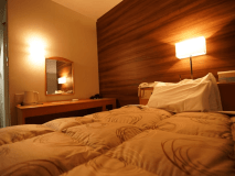 【スタンダードダブル】ビジネスに最適、広々としたデスクワーク付