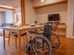 Special room with hot spring half open-air bath "Hoshiakari" wheelchair accessible■No pets allowed